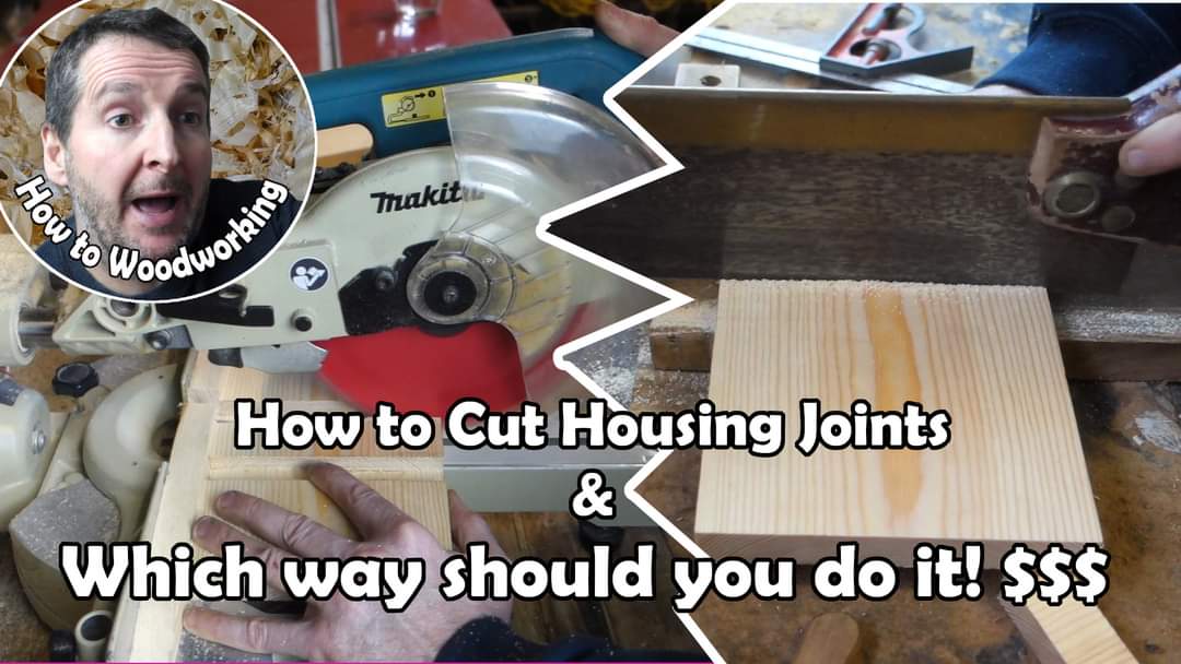 How2woodworking's tweet photo. How to cut a housing joint by hand and why you shouldn't do it! 

https://t.co/Z0ORqEyKlu https://t.co/8wKc9uTgFE