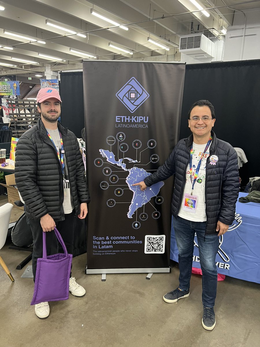 Ethereum Lima en un gran evento de la comunidad mundial ETH.  #ETHDenver2023