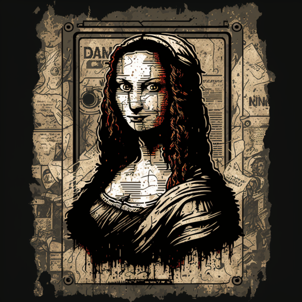 GraphiqueDigitalArt on Twitter "Milady Lisa 03 art nftart cryptoart