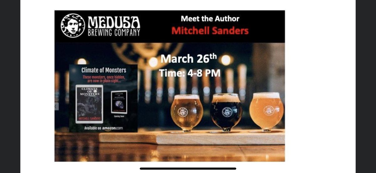 Mitchell Sanders, PhD Horror Author and Scientist tweet media