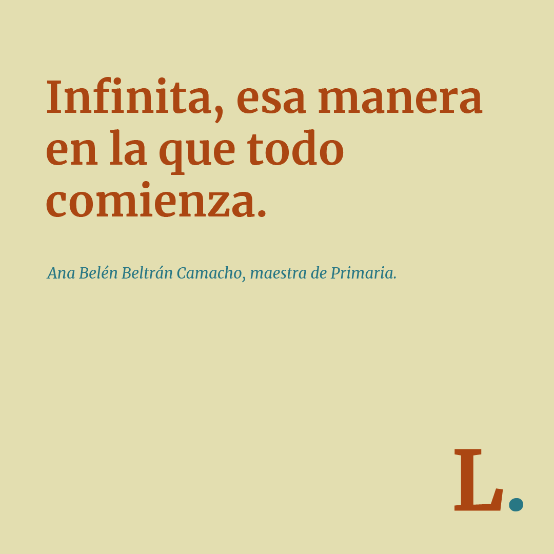 LiteratesALC's tweet photo. «Infinita, esa manera en la que todo comienza.» #Literates. ✍️
💬 Microrrelato de Ana Beltrán. https://t.co/0fSv5kb32y