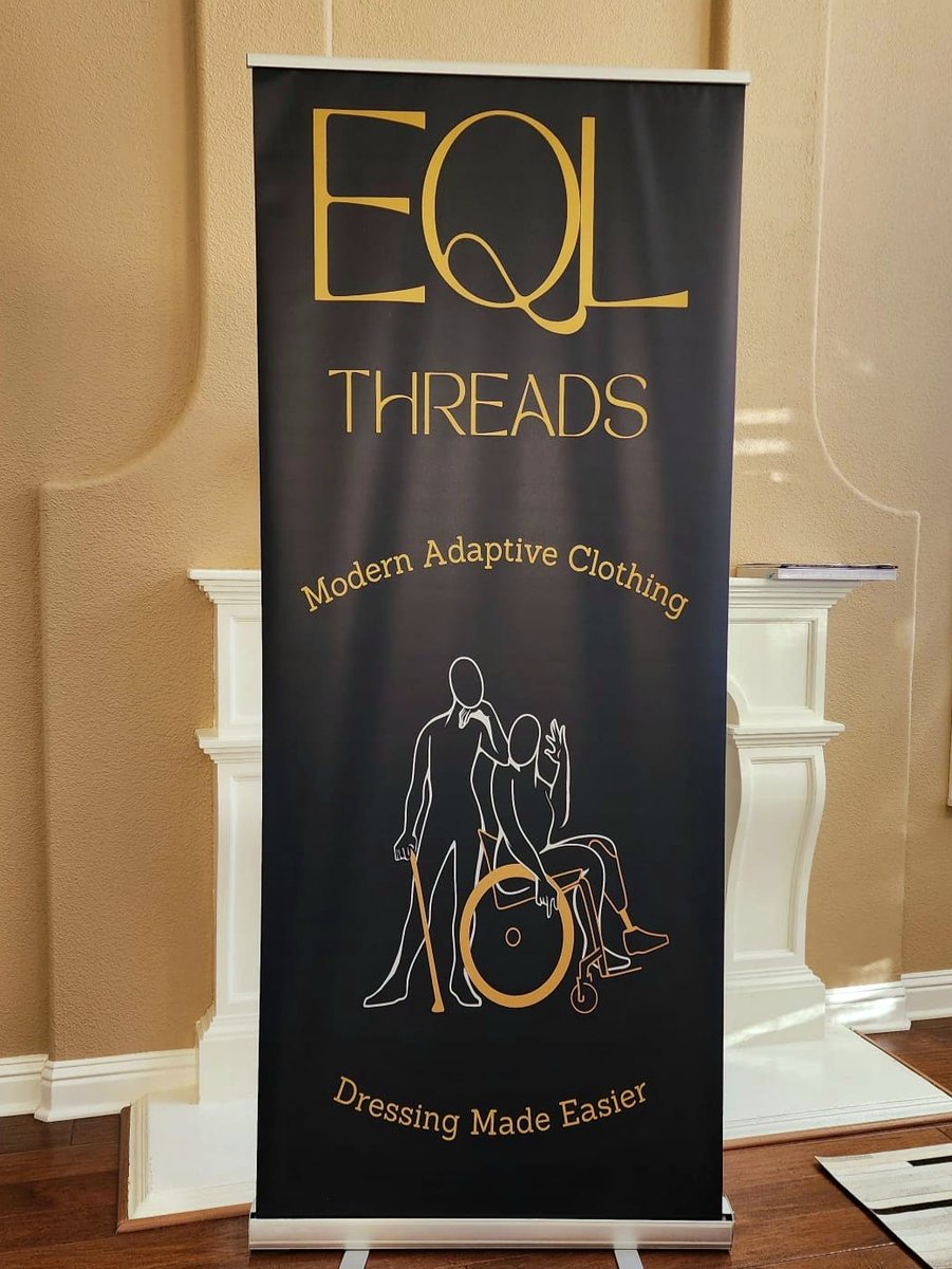 This past December I worked with EQL Threads (eql.threads on insta) to create a logo for their new modern adaptive clothing line ​​that is just getting off the ground! #DisabledArtist #AdaptiveClothing