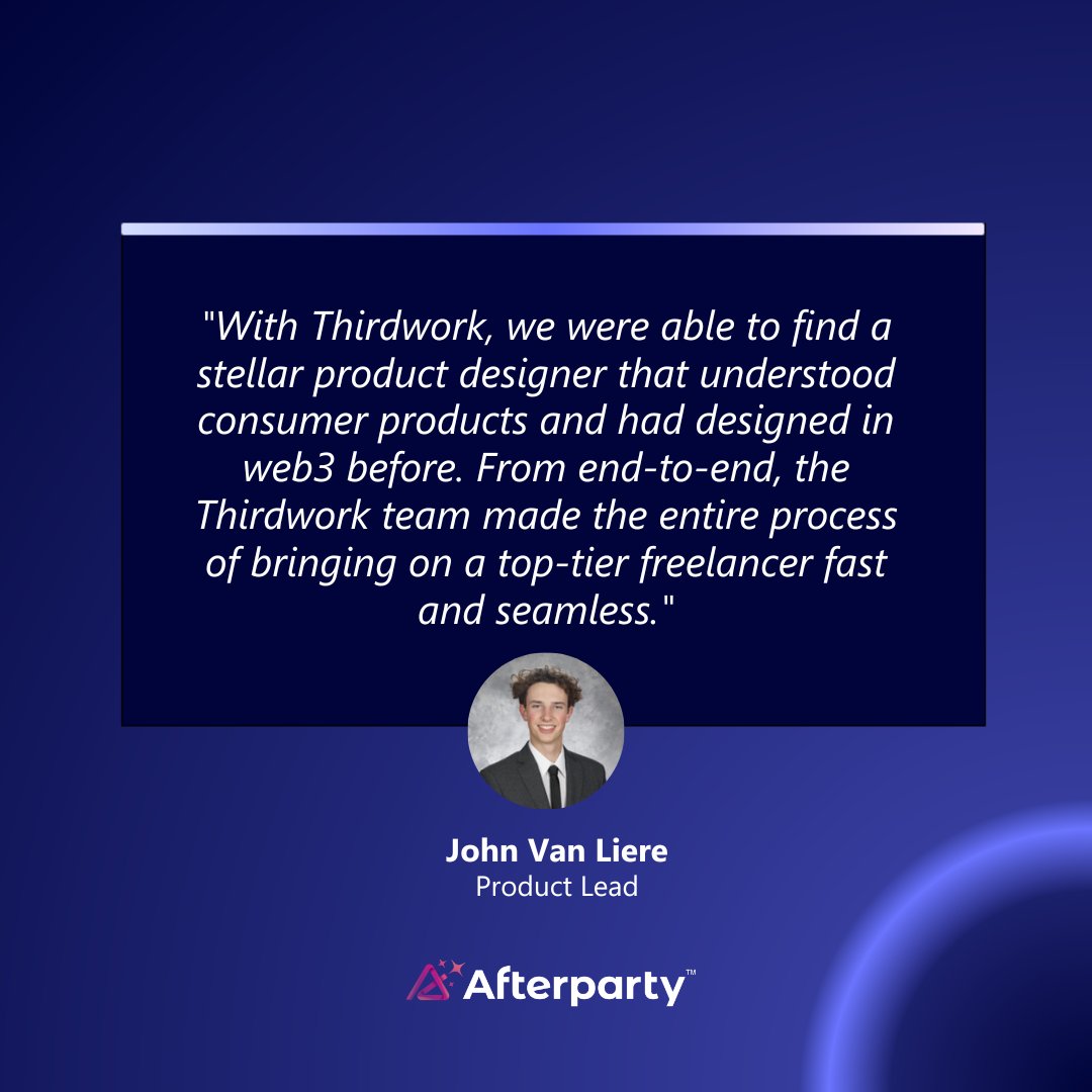 We've worked with some really cool people Web3.

Here's what some of them have to say about the experience👇