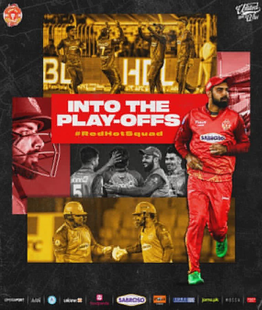 REALsaeedajmal's tweet photo. Into The Playoffs!!🔥 A great Job by sherus Today as well and another win right in our pocket ✨ Congratulations to Islu fans !! Good luck for Next.
#IUVSQG #PSL #Unitewewin https://t.co/RmsY1M8Xih