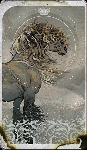 A black foal because Trevelyan get it get it 