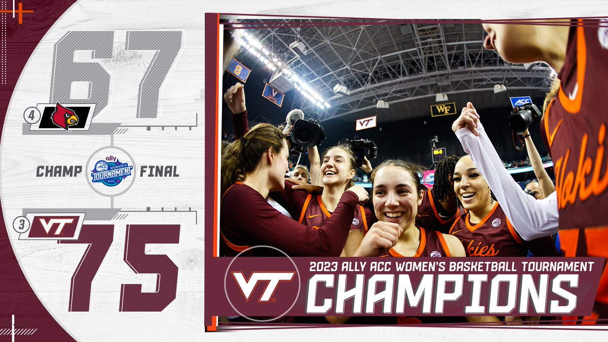 HOKIES MAKING HISTORY. 🤩