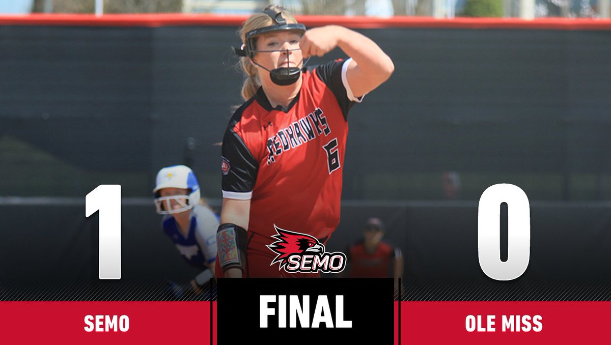 Redhawks take down SEC member Ole Miss. Finish Ole Miss Classic with a 3-2 record. SEMO gets its 14th win over a SEC opponent in program history.