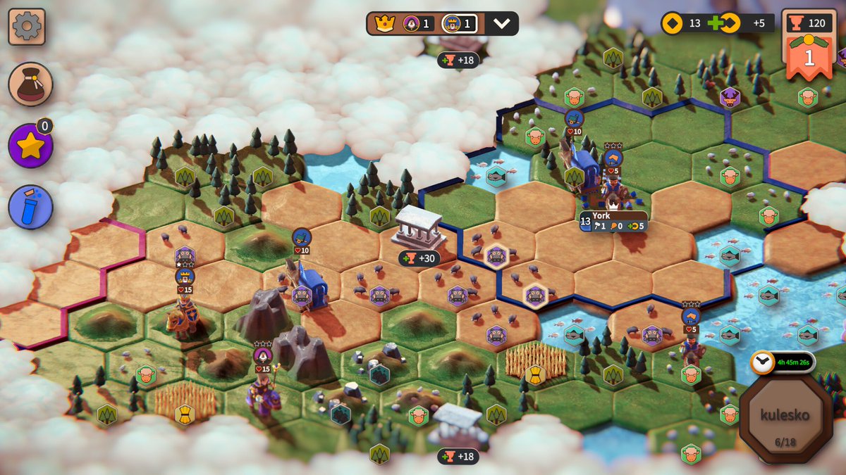 Hoy fundamos nuestro reino en #Yield! Un juego #4X de <a href="/BillionWorlds/">BillionWorlds ⚔️🤴🐑 Yield!</a> , que es fácil de aprender y con la suficiente profundidad como para que cada partida sea un reto 😎 #indiegame #indiedev #indiegamedev 

🕹️ youtu.be/c6dBjKHHgAs