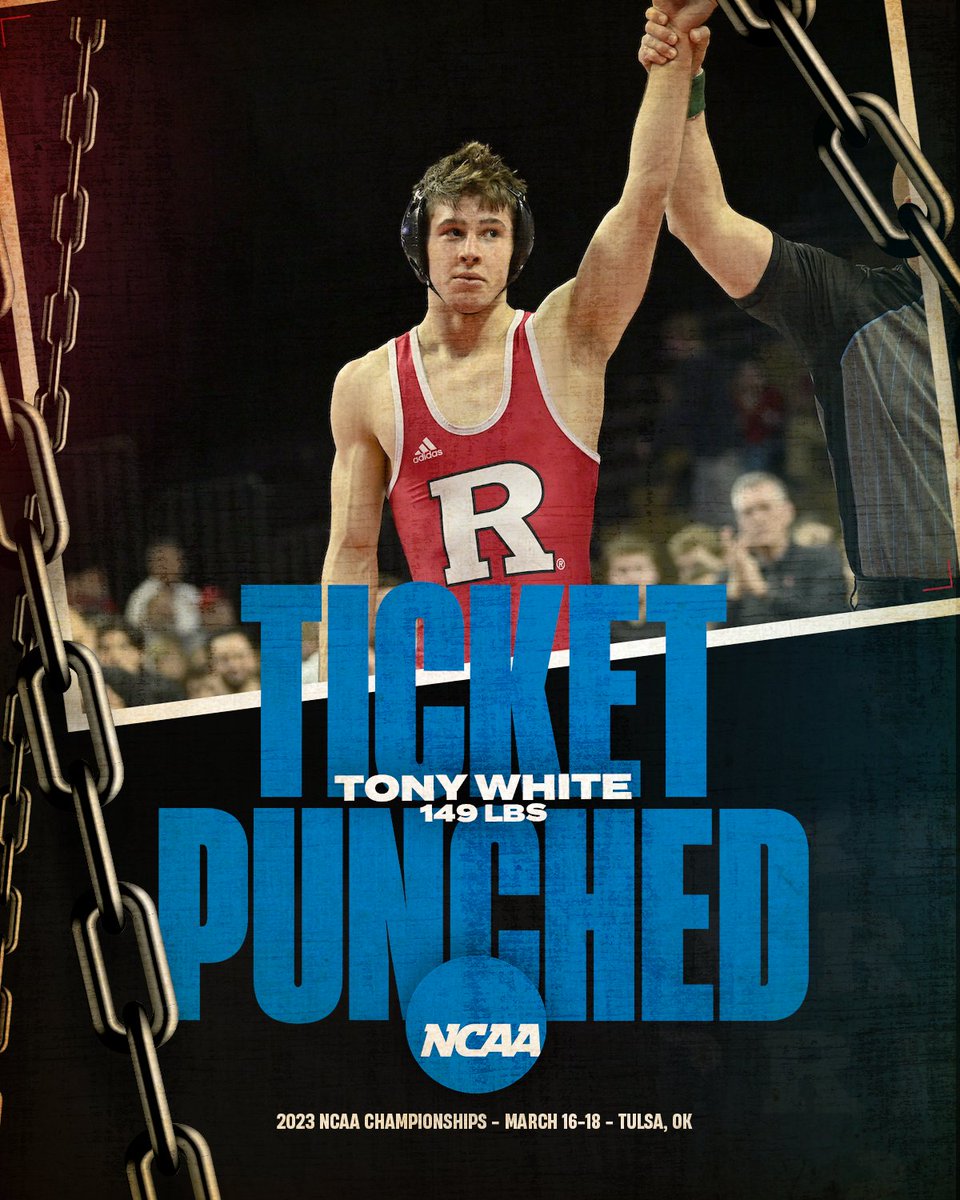 149 | SEE YOU IN TULSA! Tony White punches his ticket to the <a href="/NCAAWrestling/">NCAA Men's Wrestling</a> Championships with a 5-3 decision over (12) Jake Harrier (ILL)!

#RelentlessPursuit | #B1GWrestle