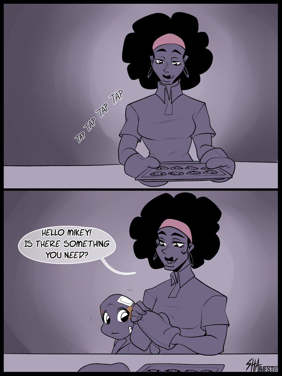 ShaBiest's tweet photo. (1/3)

["Mom, I can explain - Mikey"]

Last update! I will be taking a break from twitter after this for a while, don't know how long yet. 

#rottmnt #riseofthetmnt #micecomic https://t.co/6gS8KG2z9X