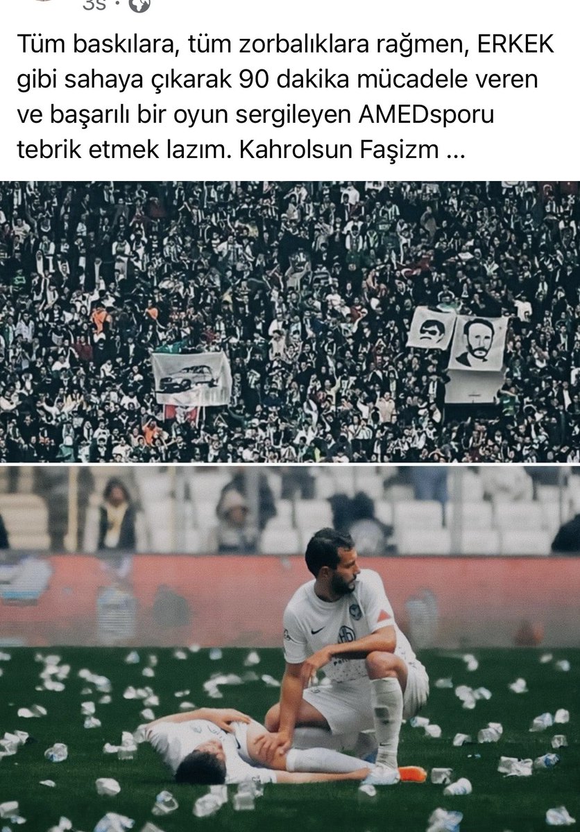 Amed spora yapılan alçakça saldırıyı nefretle kınıyorum.