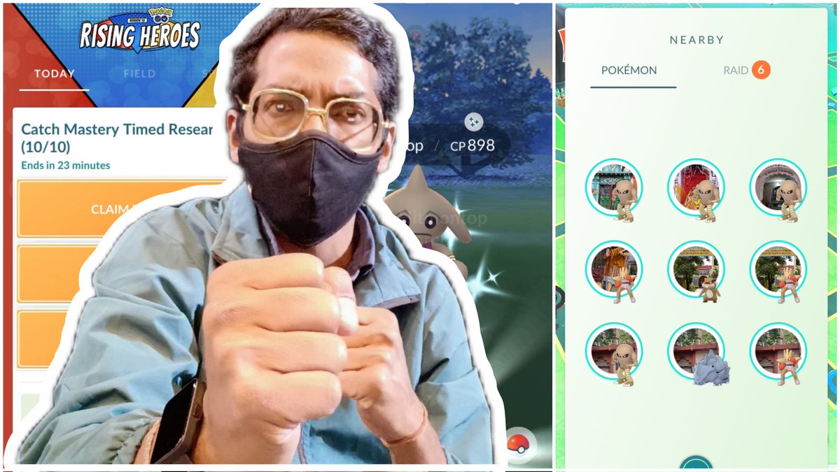 Shubham5202's tweet photo. Do u have Skills?

Hone Your Catching Skills in Pokemon Go. *Catch Mastery Event*

https://t.co/MdfA0bLHFt

#catchmasteryevent #pokemongocatchmastery #Pokemongo #niantic #gaming #pokemongoappin #pokemongoapp #nianticlabs @pokemongoappin @pokemongoapp @NianticLabs https://t.co/hVou6cHrDz