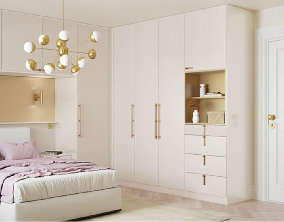 Fitted furniture offers the most efficient use of #StorageSpace. While you can be more creative with #FreestandingWardrobeDesign, you can create a striking and stylish #Bedroom using #BuiltInWardrobes. Get Stylish ideas for built-in bedroom storage @ buff.ly/3kVVhmm