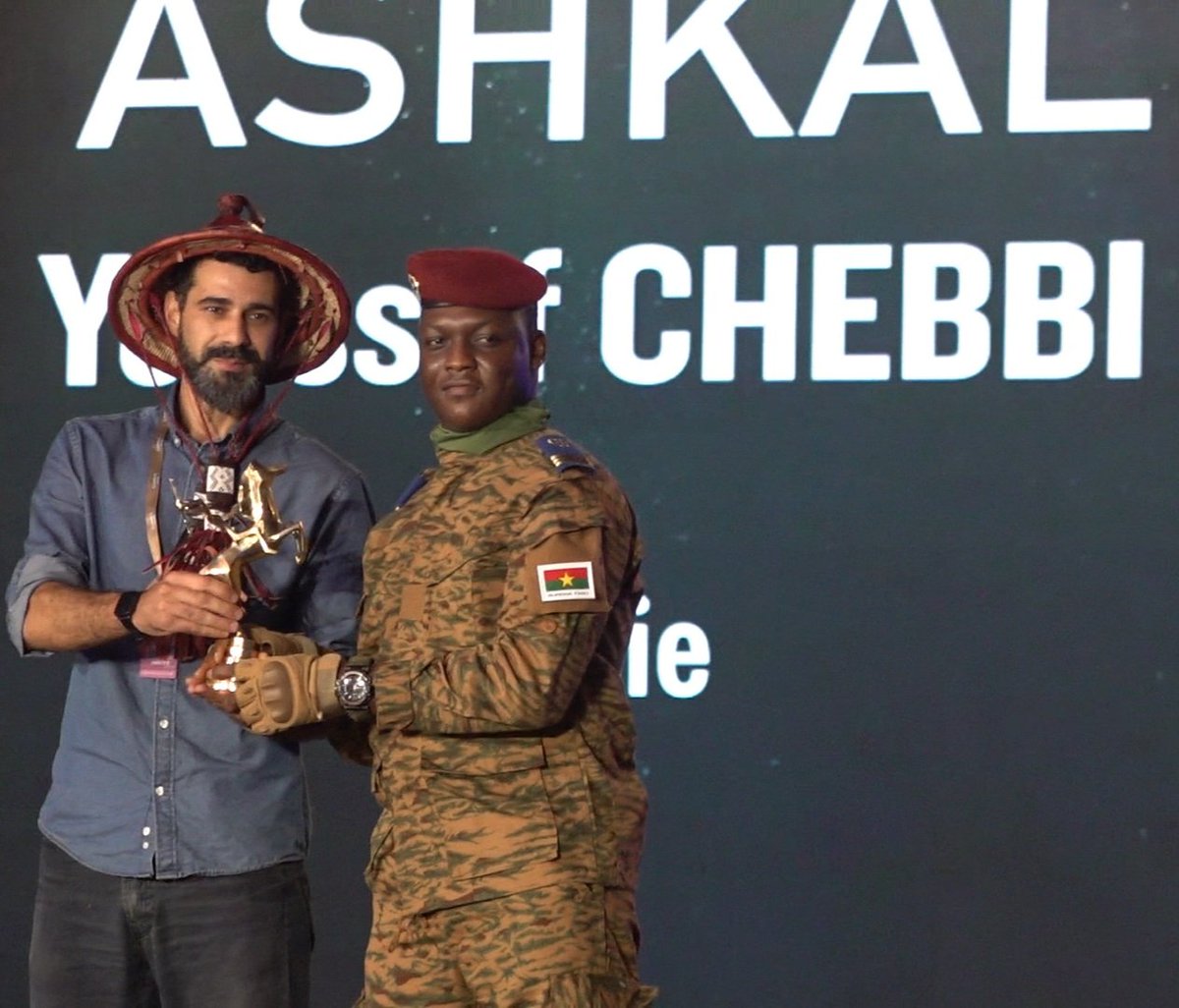 HonourableMedia's tweet photo. FESPACO🎥📺🎞
👉https://t.co/nTmBHoAS0f
🇹🇳🇧🇫🇰🇪🇳🇬🇲🇦🇦🇴🇩🇿🇨🇻🇨🇫🇪🇹
#Ashkal #Sira #Shimoni
"ASHKAL" a Fiction Feature Film directed by Youssef Chebbi from Tunisia has WON the 2023 Grand #FESPACO Prize:20 Million FCFA "Golden Stallion of Yennenga"
#FESPACO2023 Africa Pan-African Afrique https://t.co/KRraMuVl2y