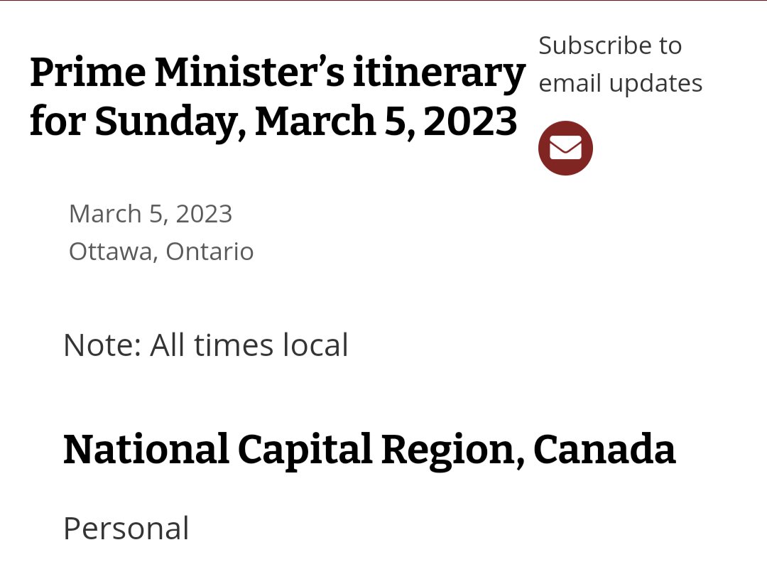 eyeonthe_cagovt's tweet image. It's Sunday!

As expected #PartTimePM is taking another personal day, preparing for his week of photo shoots; avoiding the #HOC and accountability

Or maybe JT is frantically packing for Costa Rica, a country without an extradition treaty to 🇨🇦