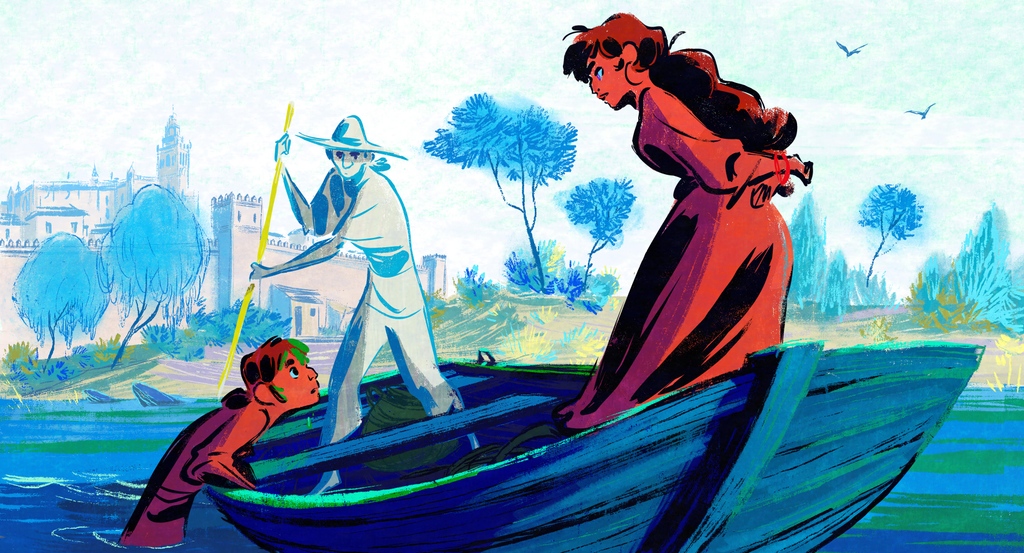 pikkukala's tweet photo. El miércoles 8 a las 16.30 presentamos “El Destino de Carmen” en Cartoon Movie. 💃
Una preciosa película dirigida por Sébastien Laudenbach, con diseño gráfico de Cyril Pedrosa guión de Sébastien Laudenbach y Santiago Otheguy ¡No os lo perdáis!
#cartoonmovie #europeananimation https://t.co/JfhtzjZDCO
