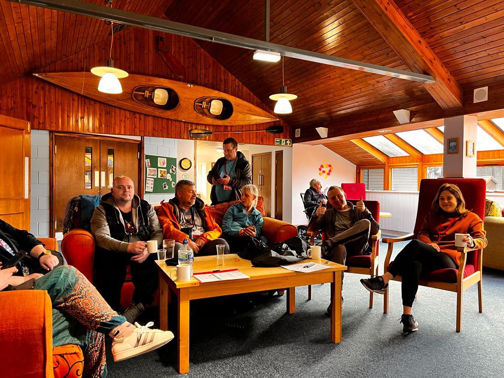PbrownNeuro's tweet photo. Had a fantastic weekend once again at the @HeadwayUK Look Ahead in the North Weekend at @CalvertTrust Kielder supporting the event and members from all the local Headway groups and Branches including @HeadwayWearside which I’m very proud to be Chair of.

#LAN23 #Headway #Support https://t.co/n7p09ATH8e
