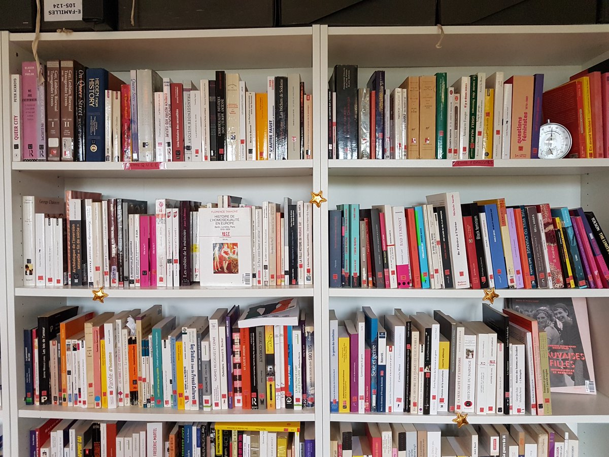 Dr. John Samuel 🏳️🌈 (@jsamwrites) on Twitter photo Yesterday, got an opportunity to visit the LGBTI+ archives <a href="/MMinoritaires/">Le Brrrazero</a>.
There is no doubt that the sum of all human knowledge is incomplete without documenting the queer history. A lot of work to do on Wikipedia and Wikidata, linking these historical books. #QueerHistory Yesterday, got an opportunity to visit the LGBTI+ archives <a href="/MMinoritaires/">Le Brrrazero</a>.
There is no doubt that the sum of all human knowledge is incomplete without documenting the queer history. A lot of work to do on Wikipedia and Wikidata, linking these historical books. #QueerHistory