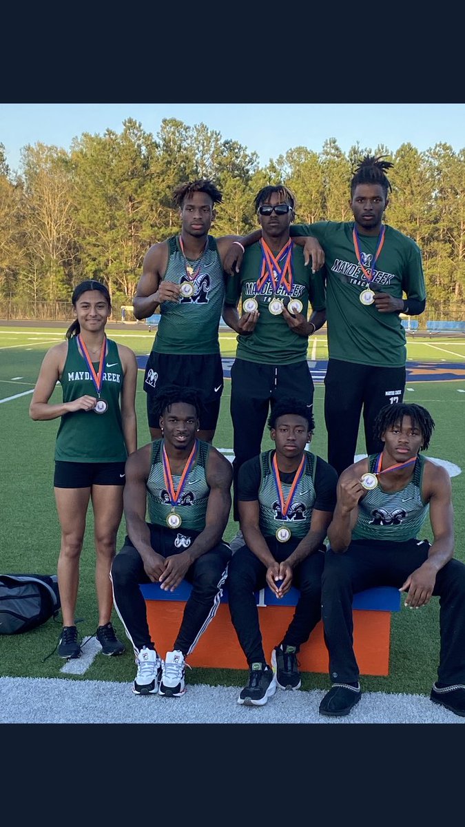 Ferguson400m's tweet photo. 400 PR ALERT‼️SZN OPENER AND SCHOOL RECORD (47.76) only getting faster. Lane 5
400-🥇
4x1-🥇
4x4🥇
@Siemers_XC_TF @CoachWilson06 @Coachlewis713 @MaydeCreekTF @dbank713tx @CoachRashadLee @CoachJensen3 https://t.co/MG5HMEvAu4