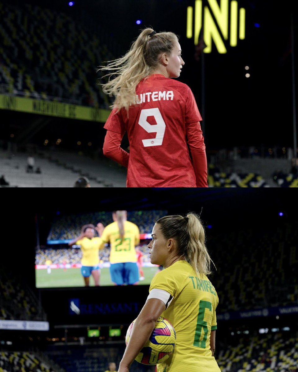 itsjoymarshall's tweet photo. some stills from shooting video at SheBelieves Cup 2023 in Nashville for @ussoccer! https://t.co/iIH7MHg0E6