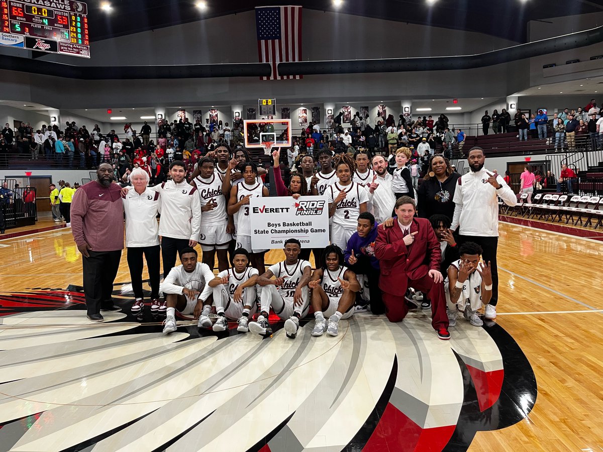 ArkActAssn's tweet photo. Blytheville is looking to avenge a loss in last year's 4A boys title game while Little Rock Christian is hoping to knock off the top ranked team in the classification.

Warriors and Chickasaws tip off at 1:45p on Thursday inside Bank OZK Arena! https://t.co/ZyYFuLOdGc