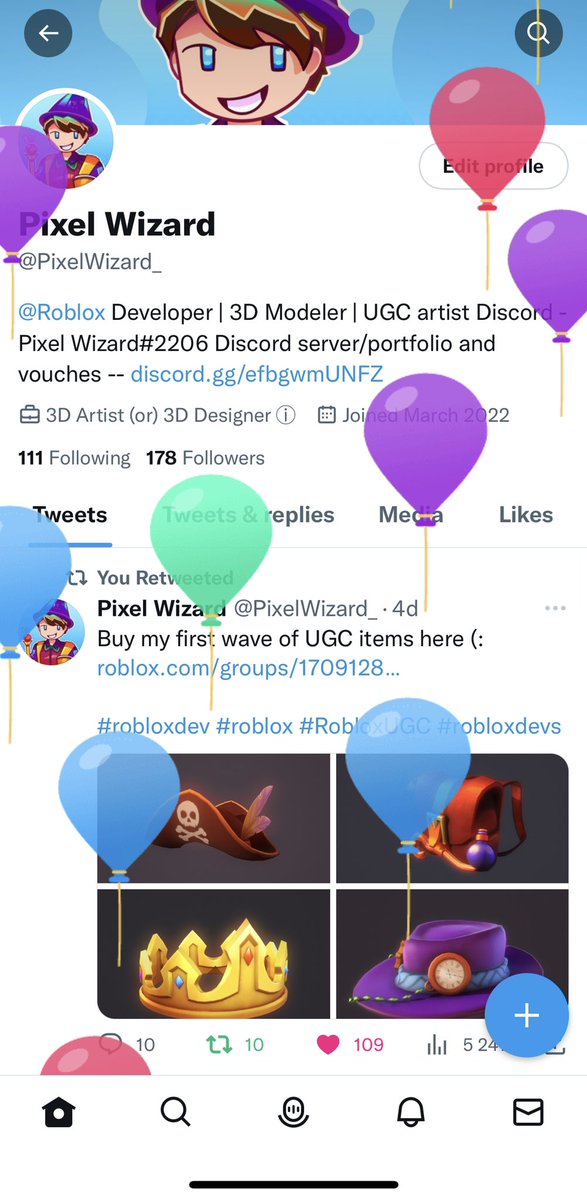 Wizard_Innova's tweet image. Happy birthday to me 🥳 #robloxdev #RobloxDevs