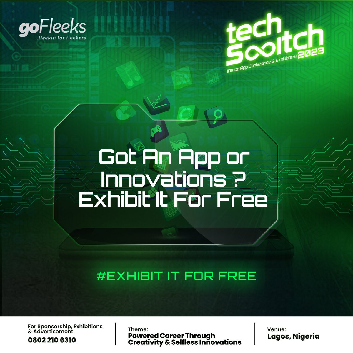 MatvNigeria's tweet photo. Your imaginative power is your creative ability.. let's connect the world with you get a free EXHIBITION space #techswitch2023 #techies #technaija #Techafrica https://t.co/I8UVQEjgwj