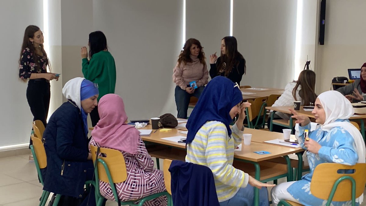 aldrayni's tweet photo. Pleased to have the chance to attend workshop entitled " Emotional intelligence" at the Mohammad Zaidan Institute presented by the facilitator Mrs. Rola Lakkis, it was a pleasure to meet you.
@makdawhaschool https://t.co/WiU6iW9CGb