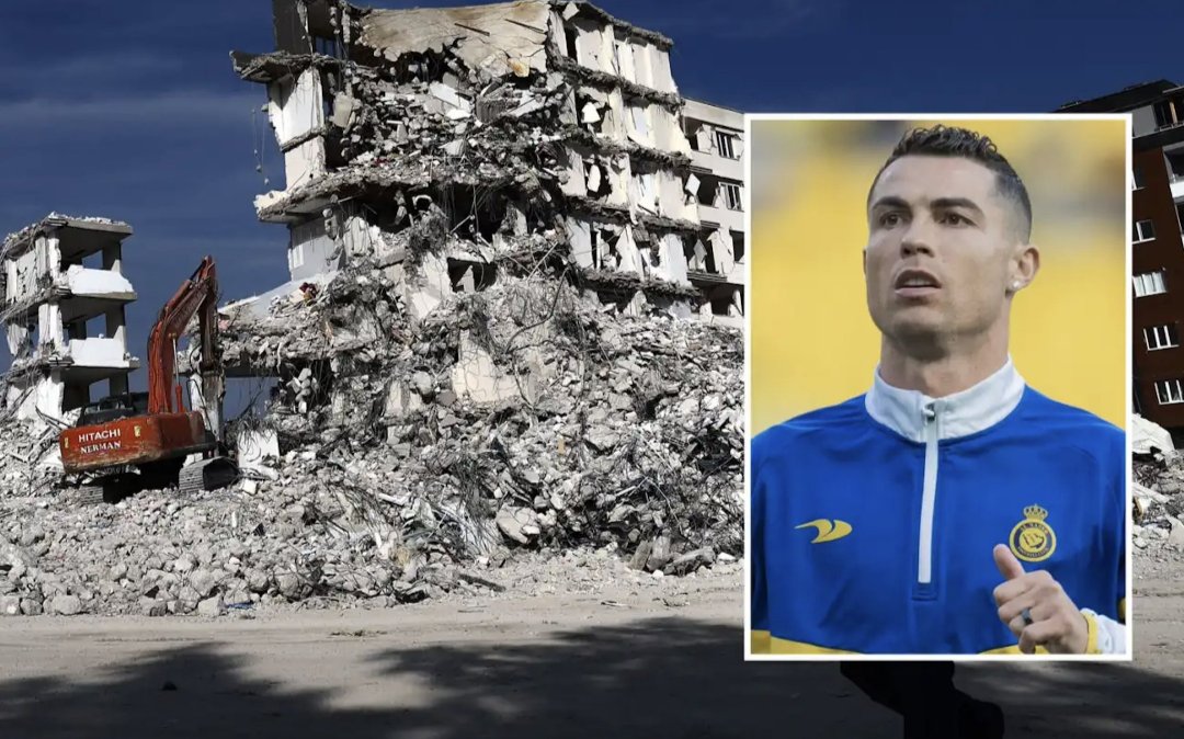 e7ernamente's tweet photo. Cristiano Ronaldo ha enviado un avión lleno de suministros para ayudar a las víctimas del devastador terremoto que asoló Turquía y Siria.

Pago tiendas de campaña, paquetes de alimentos, almohadas y mantas, camas, alimentos para bebés, leche y suministros médicos ❤️🙏🏻 https://t.co/29MU07OBCh
