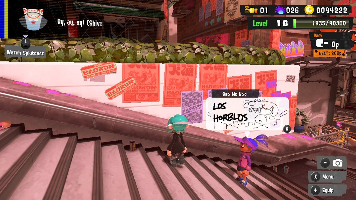panda_studiosyt's tweet photo. shoot hororboro in the mouth, hororboro is a flying steel head. #Splatoon3 #NintendoSwitch https://t.co/9ezbY7XCFf
