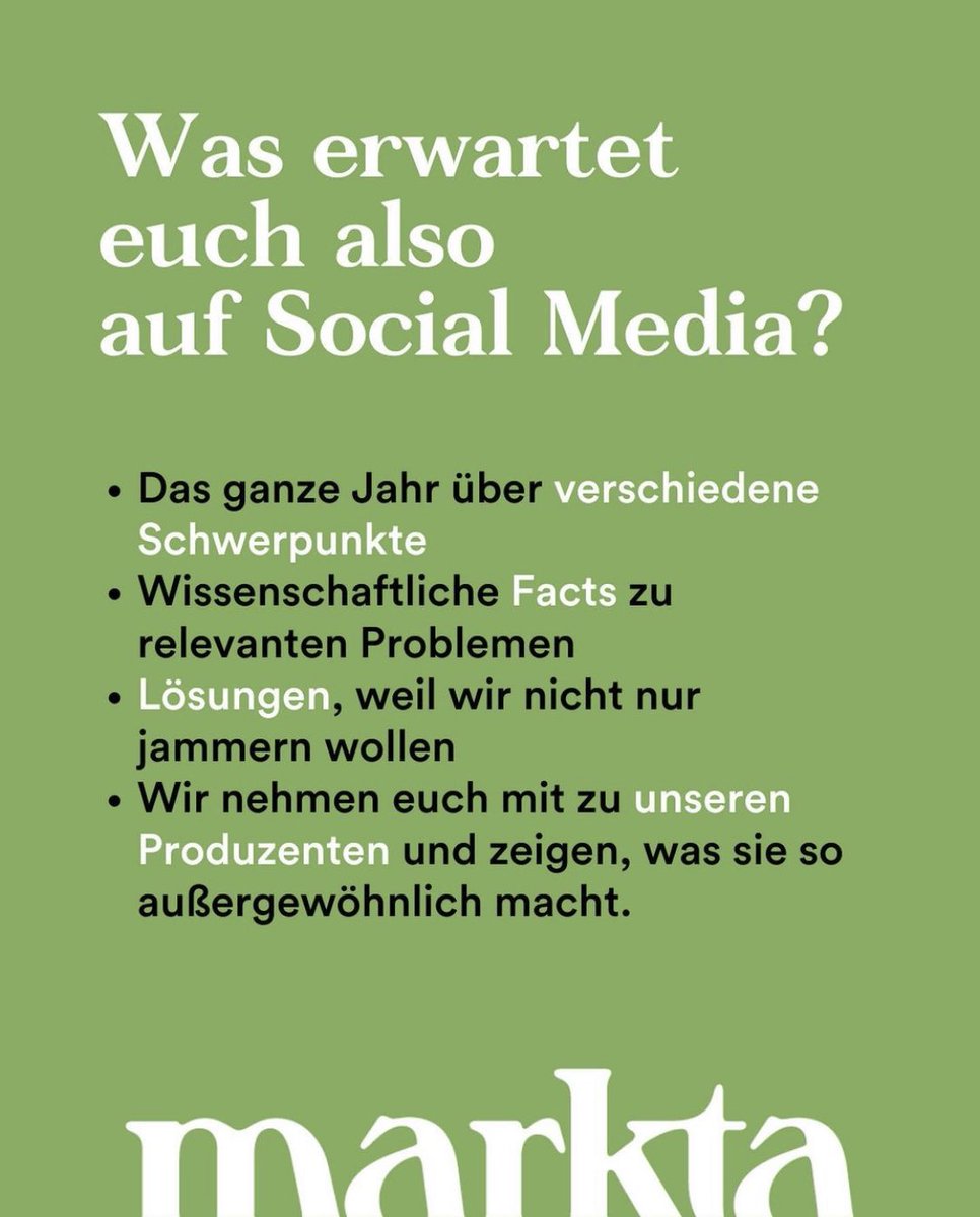 TheresaImre's tweet photo. @markta_at hat seit kurzem eine ganz neue Komm-Strategie. Alles läuft ganz im Sinn unserer Mission ein #farm2fork Lebensmittelsystem aufzubauen, das fair ist zu #Mensch, #Tier und #Umwelt. Wir brauchen dringend einen sozio-ökologischen #Wirtschaftssystemwandel. Überall &amp; dringend https://t.co/skJ3LIuncc