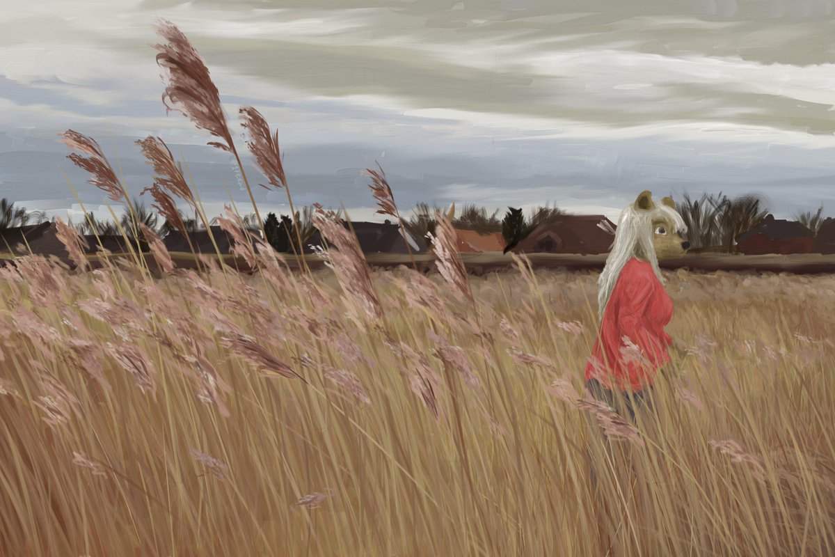 Commission for <a href="/ermwhat404/">ermwhat</a>, featuring his lovely yeen Sophia! 

Used my own pictures from my February trip through Europe as reference, which honestly helped a lot. Being intimately familiar with your own photos gives it that extra little heart that using some stock image lacks.