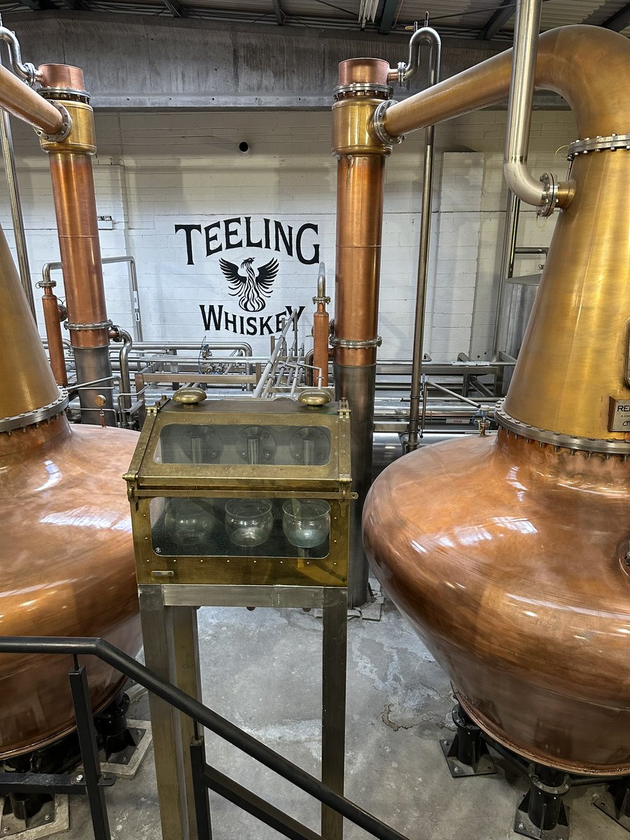 jamiebsmith's tweet photo. Thank you very much Stephen Teeling @TeelingWhiskey for hosting my friends and I at the distillery. It’s a fantastic tour and I recommend for all to visit and have a dram or three of the #SpritOfDublin #whiskey #Dublin #TopTour https://t.co/YnC2VBIdo5