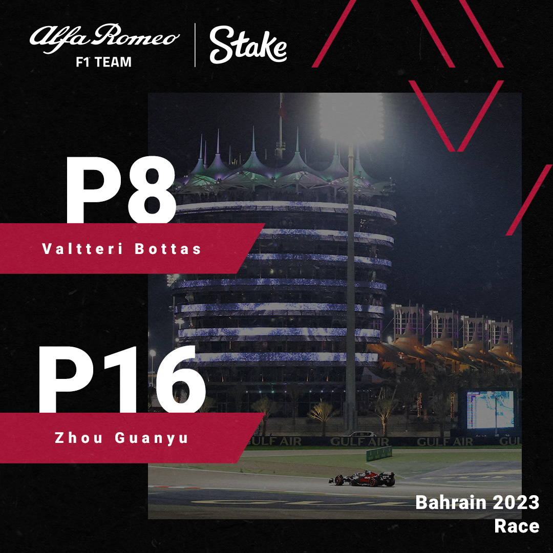 audif1_'s tweet photo. 4 points today.
1,000+ #F1 points in our history.
P5 in the team standings.

Discover more and hear from @ValtteriBottas &amp; @ZhouGuanyu24 after a strong start to the 2023 season for the team at the #BahrainGP. ⬇️