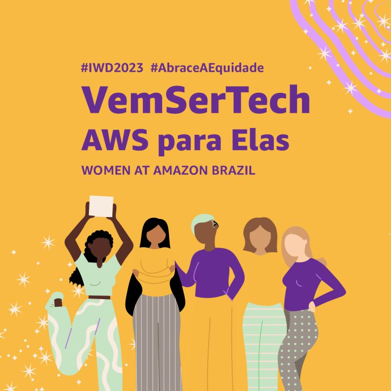 Exclusivamente para mulheres, a AWS vai oferecer uma jornada de capacitação para ajudar em certificações de nível fundamental no mês de março.

Dia 8/3 vai ter um evento para esclarecer dúvidas sobre isso. Link pra se registrar: pages.awscloud.com/LATAM-event-OE…

RT pra ajudar, por favor.