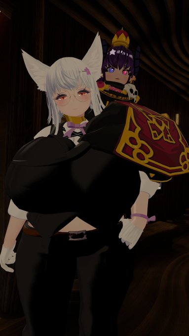 戸愚呂兄弟的な肩乗りとゆっくり化(@tnsrk612) 