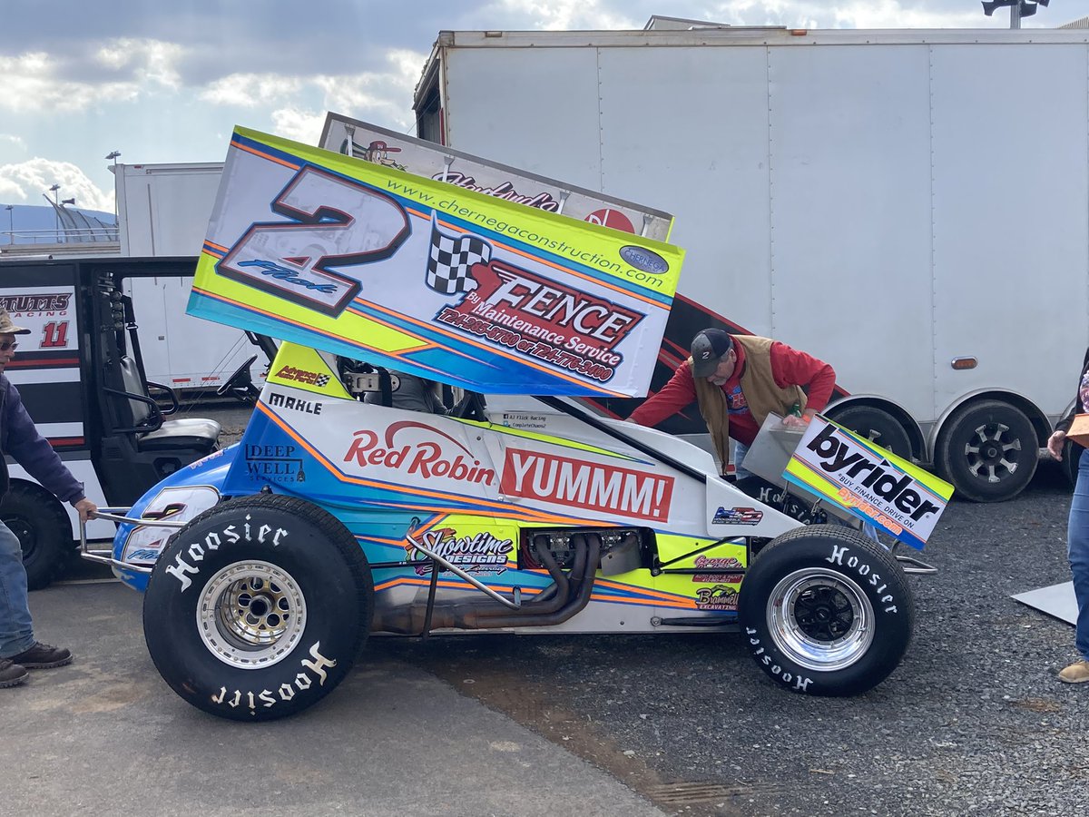 Brand new look for <a href="/CompleteChaos2/">AJ Flick</a> as he ready for opening day success at <a href="/PortRoyalSpdway/">Port Royal Speedway #SpeedPalace</a>.