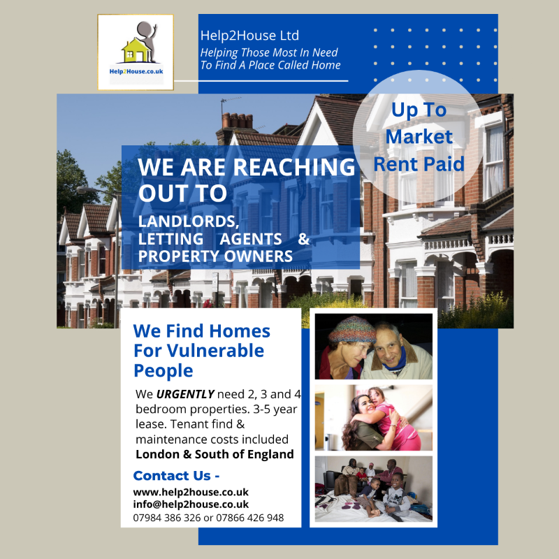 PropertyHelpCPL's tweet photo. We pay #landlords guaranteed #rent, We pay for #maintenance costs, We find tenants &amp; We manage tenants, We manage the property. YOU get a passive income. All for a noble cause as we house vulnerable people #housing #homeless