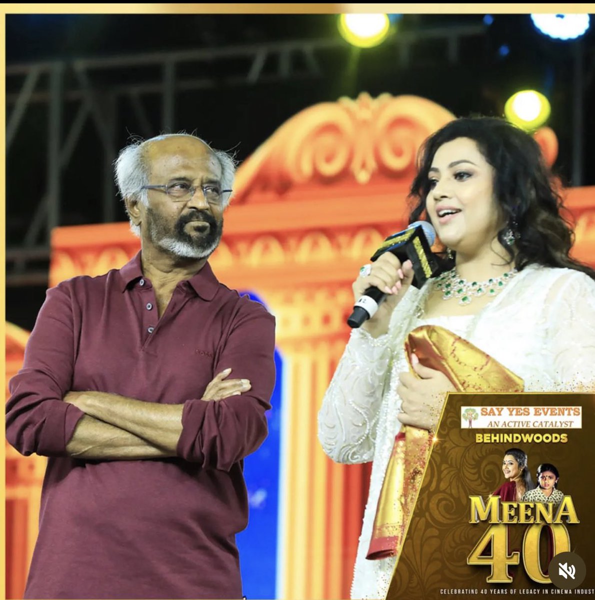 rajini_mano's tweet photo. 𝐄𝐌𝐏𝐄𝐑𝐎𝐑 @ #Meena40 

@rajinikanth 

 #KollywoodPrideRAJINI https://t.co/GdvESnSkyx