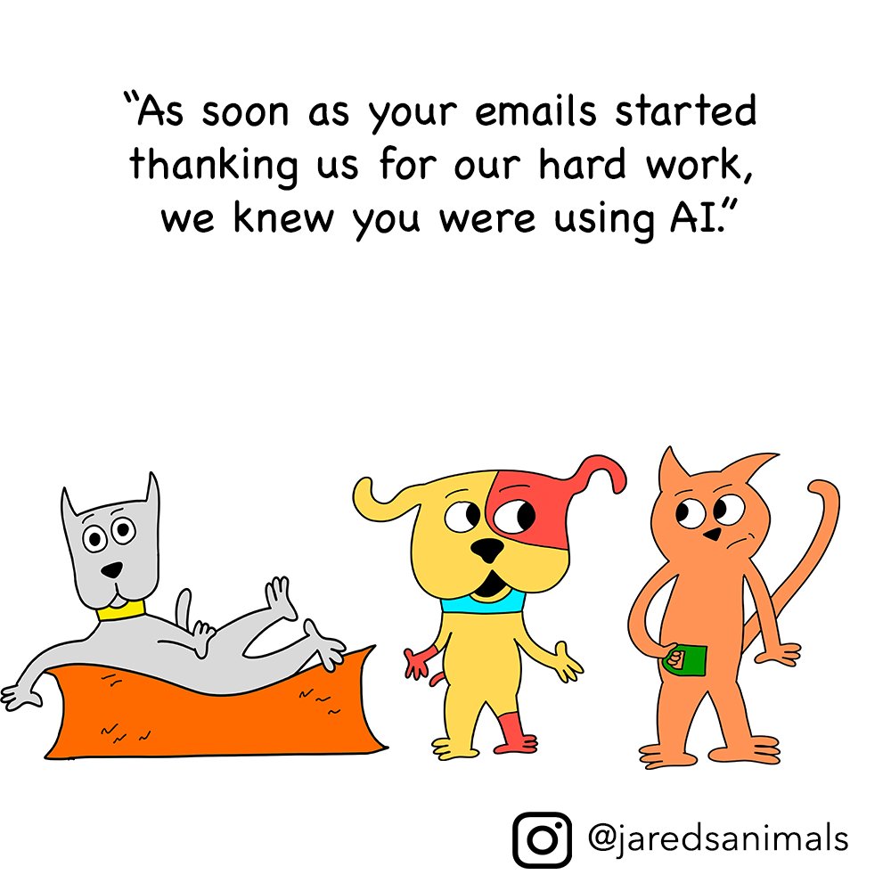 jaredsanimals's tweet photo. #dogs #cats #work #office #animals #pets #AI https://t.co/K2pb2ZYxL3