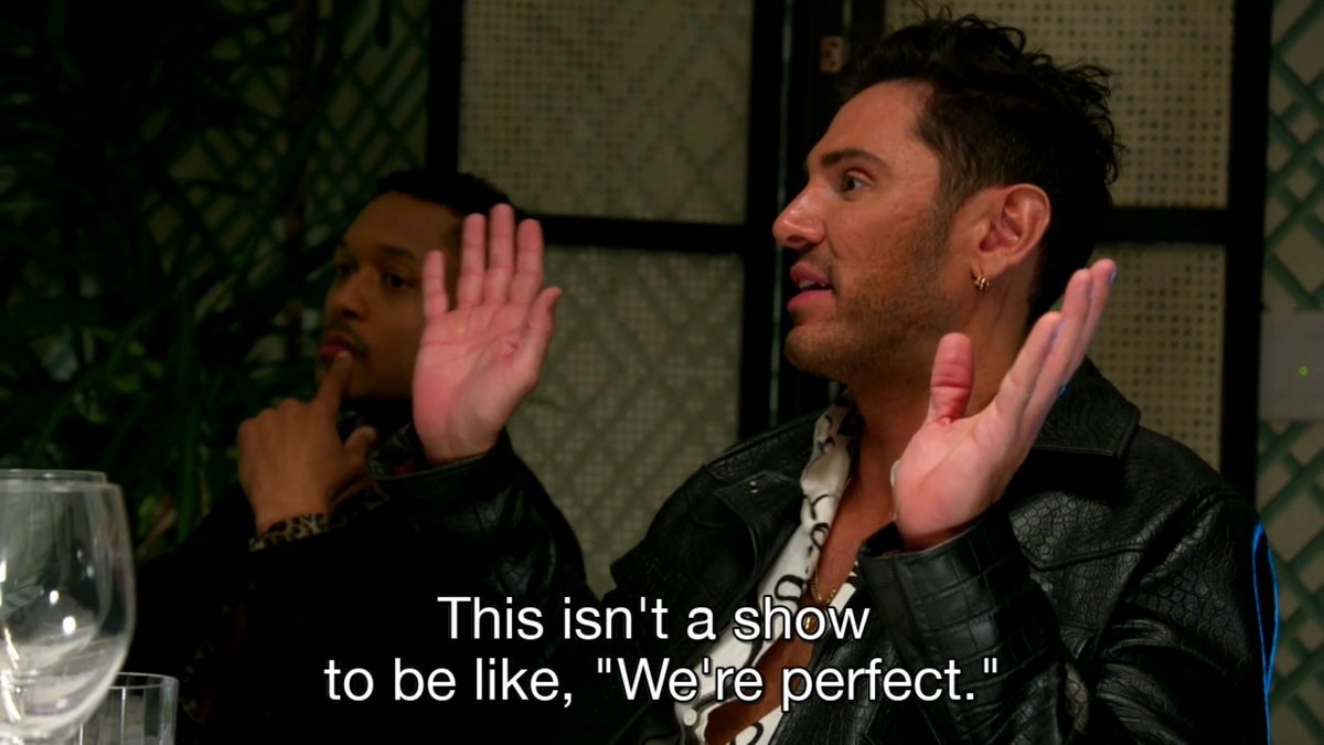 TotallyAravind's tweet photo. The cast constantly breaking the fourth wall and referencing the show, made it feel real-er at times... Cause the cast is then honest about their conflict stemming from trying to get to know each other (even if it's just for the sake of the show.) #RealFriendsOfWeHo https://t.co/rPWM2SYb7x