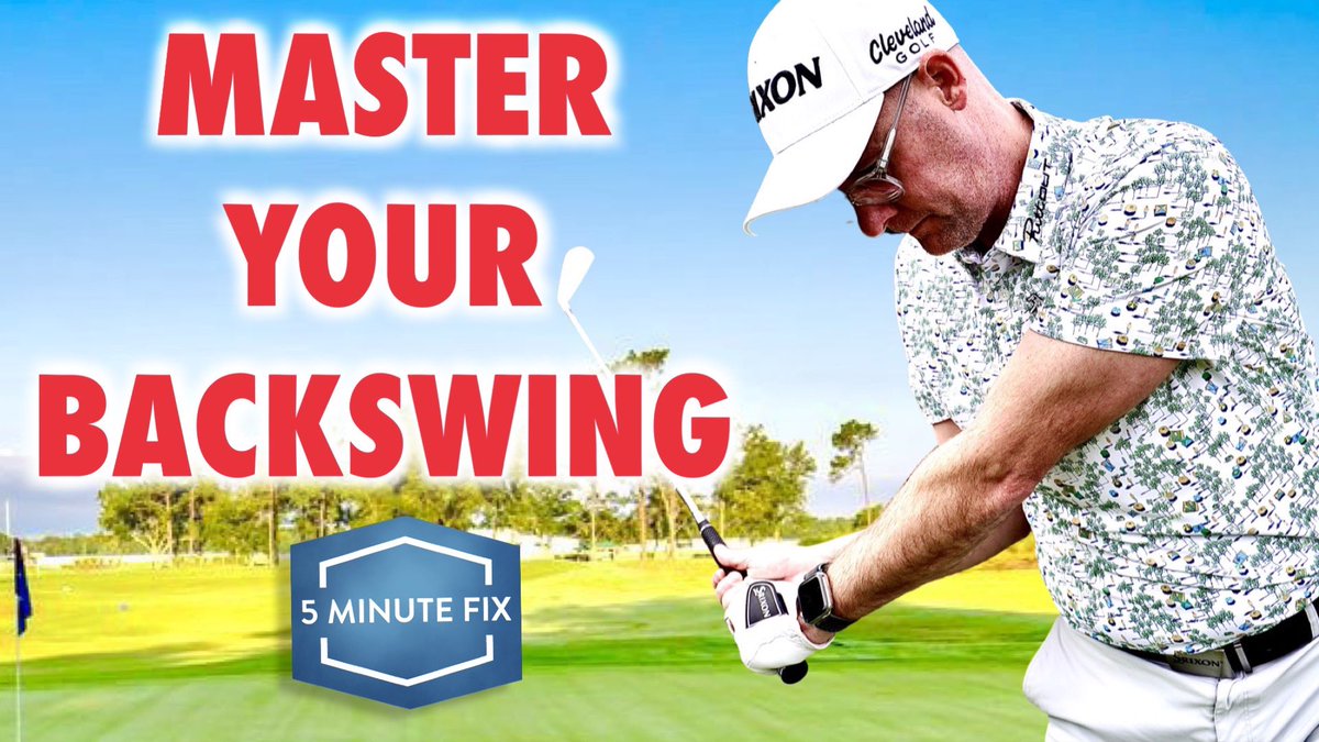 This short five minute video has some awesome drills to get your backswing squared away. 

Watch here:

tinyurl.com/43fx68nw