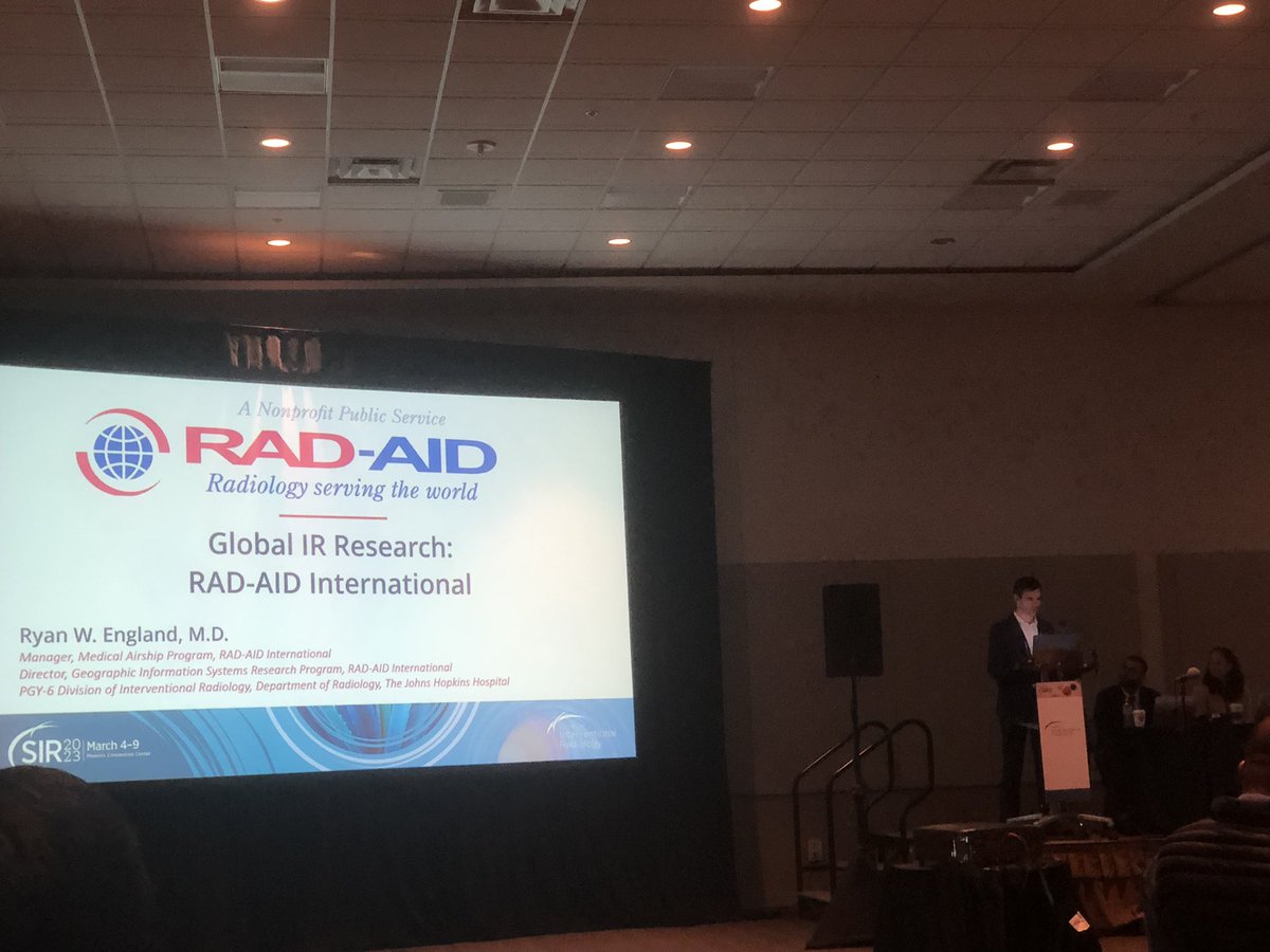 Amazing Presentation about Outreach in IR at the Global IR Juniors Summit! <a href="/RyanWEngland/">Ryan England, MD</a> #SIR23PHX <a href="/RADAIDIntl/">RAD-AID</a> <a href="/SIRRFS/">SIR RFS</a> <a href="/SIRspecialists/">Society of Interventional Radiology</a> #Airship <a href="/MonicaMatsumoto/">Monica Matsumoto</a> <a href="/AyahMegahed/">Ayah Megahed</a> <a href="/DanSzeMDPhD/">Daniel Sze</a>