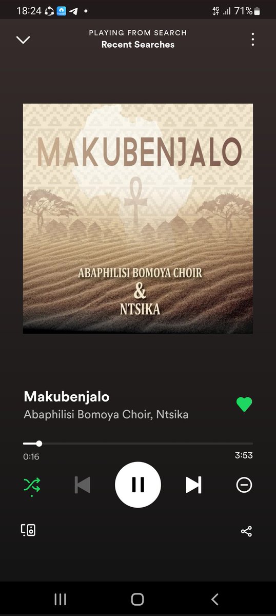 Jabulil35057836's tweet photo. #Abaphilisibomoya Choir & Nsika single is out & its a hit
#Nam ndinayo
#I can't stop listening to the song π§
#Decolonizationinprogress https://t.co/0QiSsXjNfG