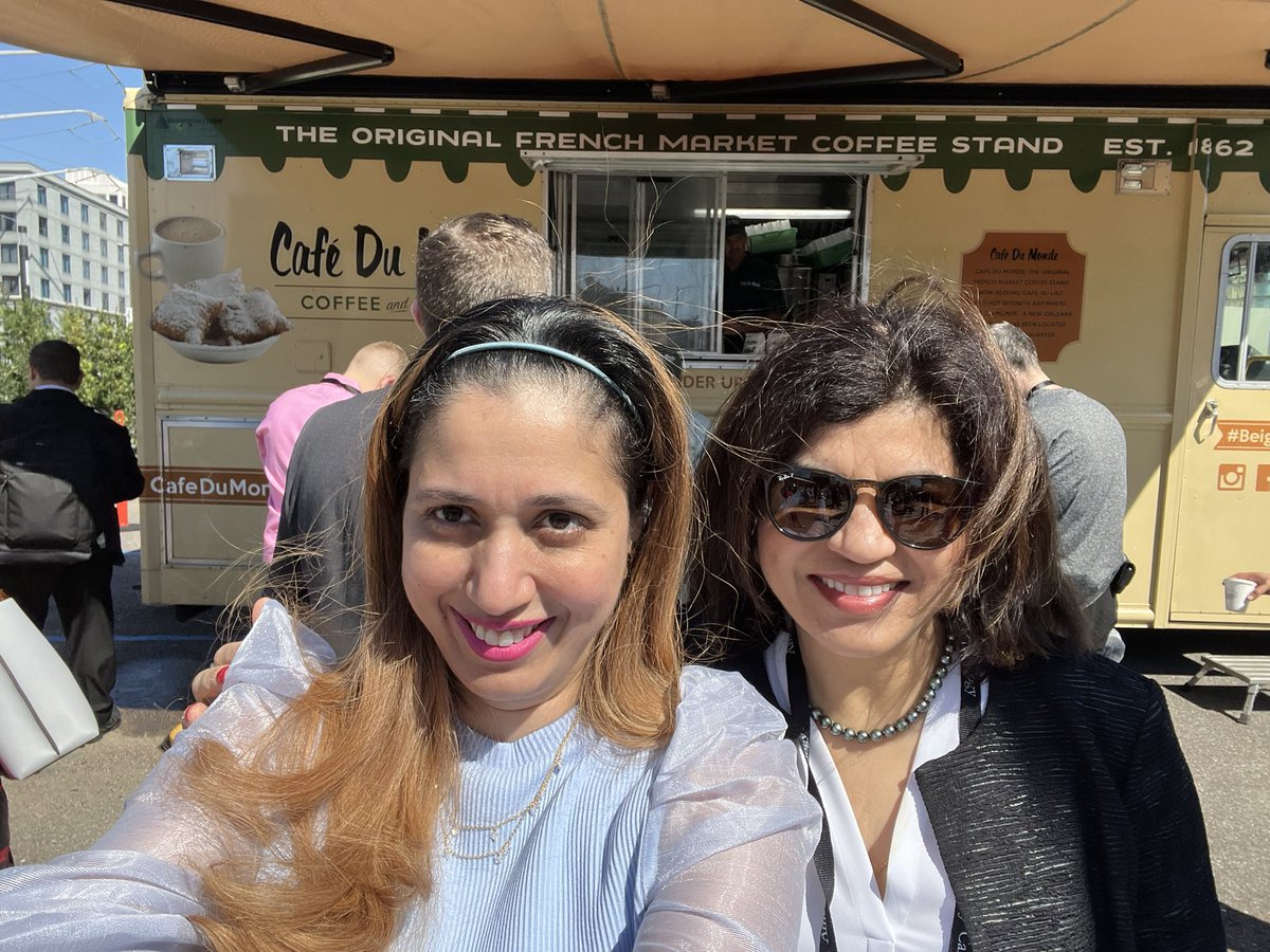 Poonam Velagapudi (@pooh_velagapudi) on Twitter photo Nice lil break!!! Come get your beignets at the #CafeDuMonde food truck bang outside the convention center—> so cool!!! <a href="/NanditaCGupta1/">Nandita C. Gupta, MD, MBA, FACC</a> <a href="/avolgman/">AnnabelleVolgman MD</a> <a href="/DrLaxmiMehta/">Dr. Laxmi Mehta</a> <a href="/SrihariNaiduMD/">Srihari S. Naidu, MD</a> <a href="/NicoleLohrMD/">Nicole Lohr, MD, PhD</a> <a href="/AGoldsweig/">Andrew M. Goldsweig, MD, MS</a> <a href="/DNFeldmanMD/">Dmitriy N. Feldman, MD</a> #ACC23 #WCCardio #ACCIC #ACCEarlyCareer #ACCFIT Nice lil break!!! Come get your beignets at the #CafeDuMonde food truck bang outside the convention center—> so cool!!! <a href="/NanditaCGupta1/">Nandita C. Gupta, MD, MBA, FACC</a> <a href="/avolgman/">AnnabelleVolgman MD</a> <a href="/DrLaxmiMehta/">Dr. Laxmi Mehta</a> <a href="/SrihariNaiduMD/">Srihari S. Naidu, MD</a> <a href="/NicoleLohrMD/">Nicole Lohr, MD, PhD</a> <a href="/AGoldsweig/">Andrew M. Goldsweig, MD, MS</a> <a href="/DNFeldmanMD/">Dmitriy N. Feldman, MD</a> #ACC23 #WCCardio #ACCIC #ACCEarlyCareer #ACCFIT