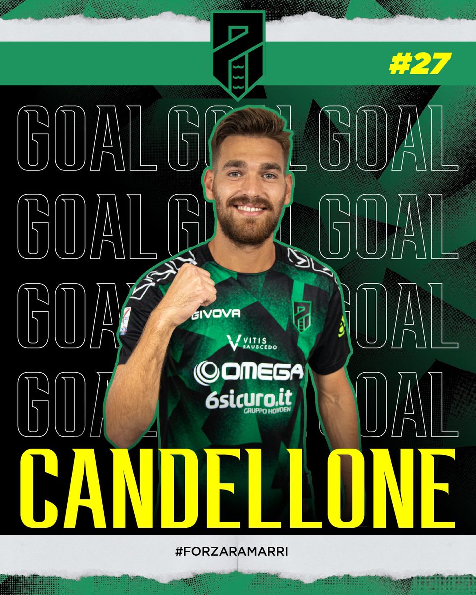 PordenoneCalcio's tweet photo. LEO INAUGURA IL TOGNON ๐ค๐
16โ Candellone insacca di testa la punizione di Burrai: 1๏ธโฃ-0๏ธโฃ๐ฆ
Un gol storico ๐ช๐ป
#ForzaRamarri #ForzaPordenone #PORPER https://t.co/sNLqbIKfq4