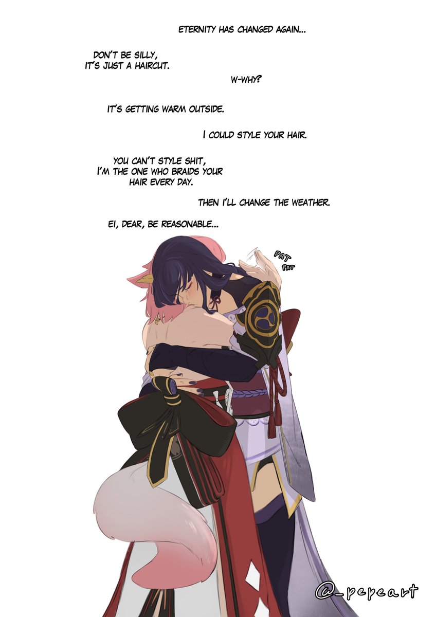 _pepeart's tweet photo. I finished it a little earlier
#eimiko #GenshinImpact #yaemiko #RaidenShogun https://t.co/kuw9HEf4fe