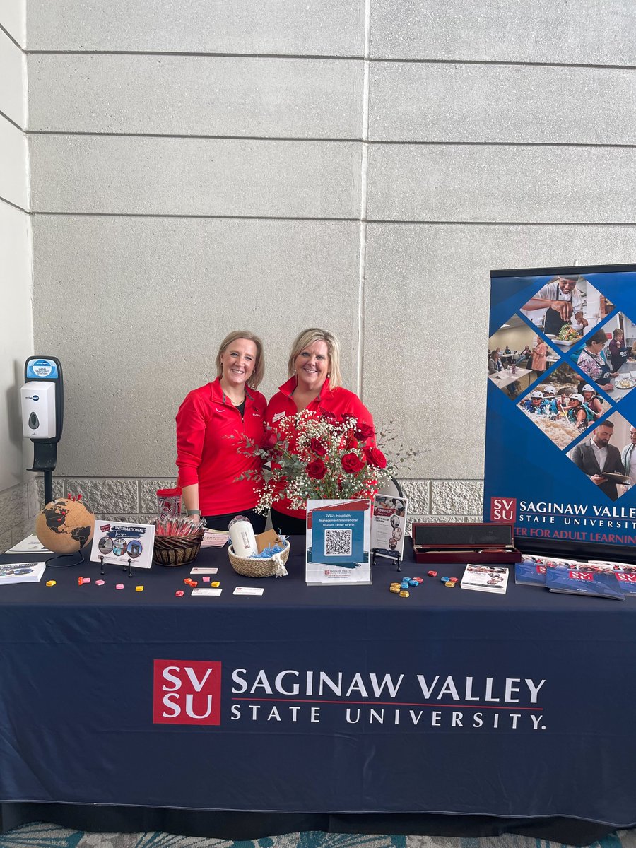 TheOfficialMHF's tweet image. Be sure to stop by the the college exhibits, available throughout the entire Michigan #ProStartCompetition2023. 👋
 
Exhibitors include @SVSU, @TheSchoolofHB, @creativedining, Great Lakes Culinary Institute (GLCI), @CIMtweet, @DorseyCollege and @kvcc!