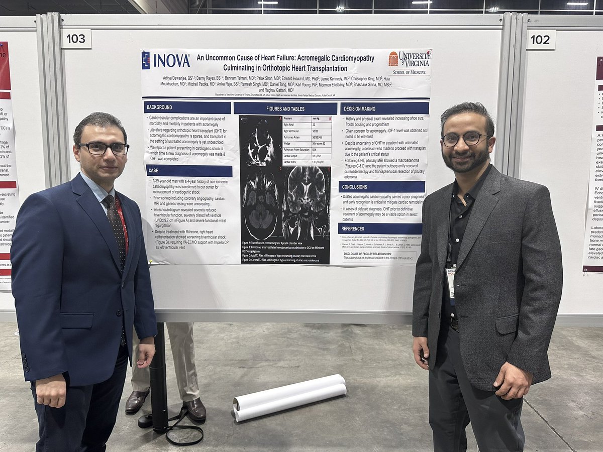 Thrilled to present our work #ACC2023 #NOLA <a href="/RaghavG_MD/">Raghav Gattani</a> @adimeht <a href="/InovaCVfellows/">InovaCVfellows</a>