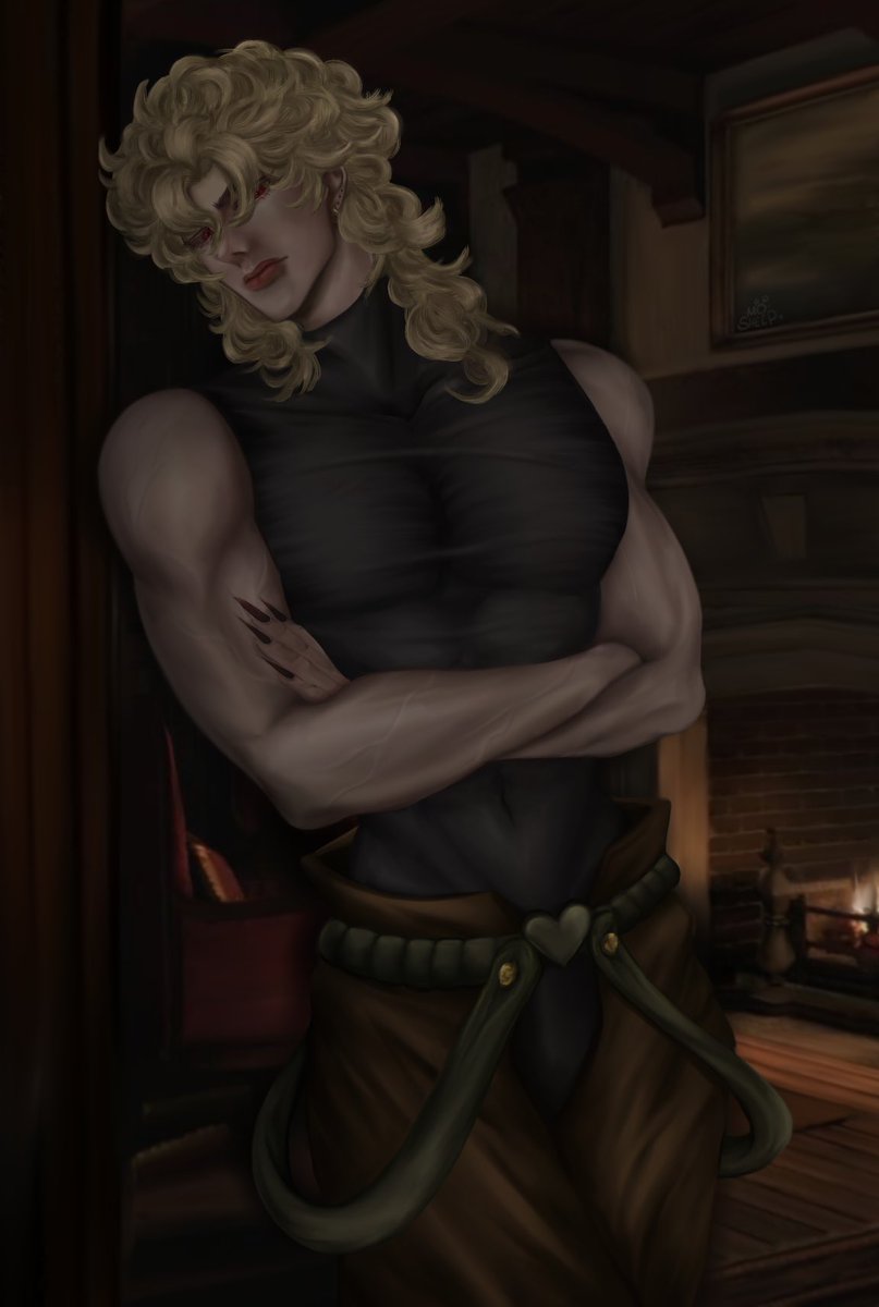 Dio😻 #DioBrando #JJBA #jjbafanart #anime #AnimeArt